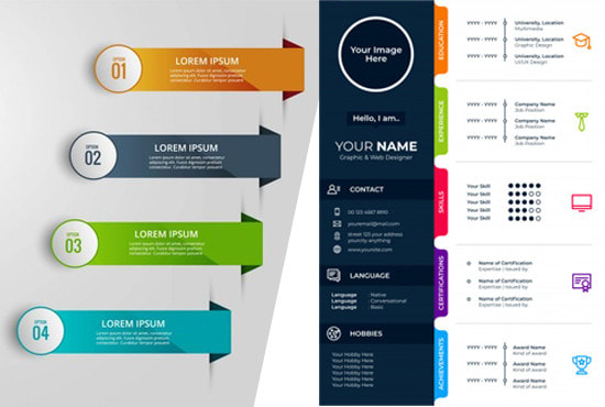 I will design professional resume, editable CV templates