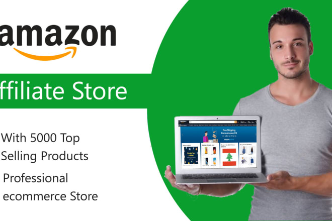 I will design profitable autopilot amazon affiliate store with wordpress