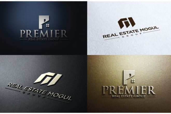 I will design real estate logo realtor flyer