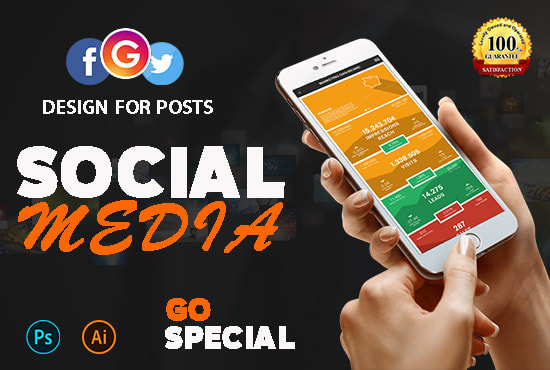 I will design social media post, banner ads for social media