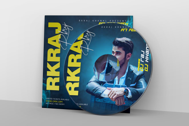 I will design stunning album, music album cover or cd cover design