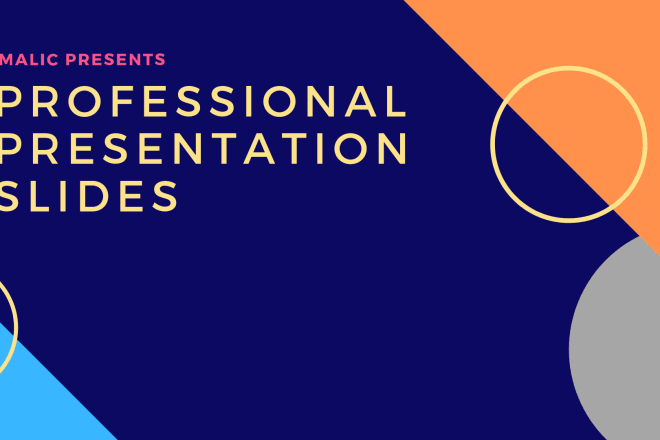 I will design stunning powerpoint presentation