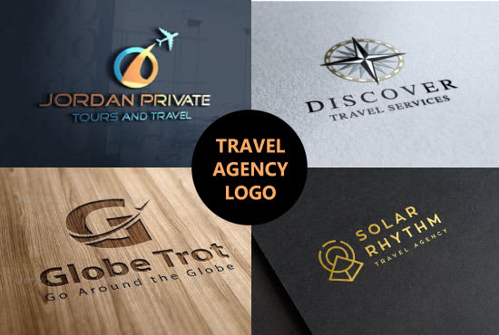 I will design travel agency, tourism and vacation logo