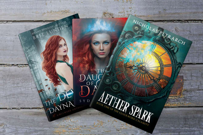 I will design your amazing fantasy book cover