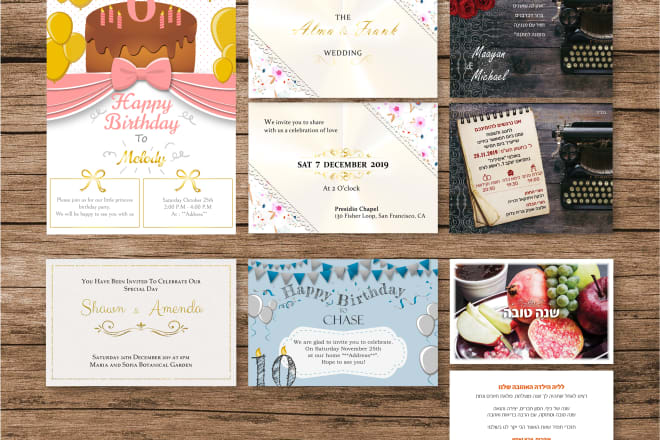 I will design your party invitation