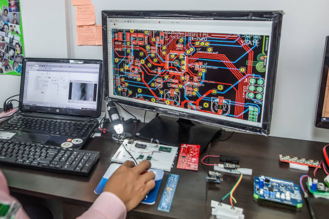 I will design your printed circuit board pcb, ready for manufacturing, high quality