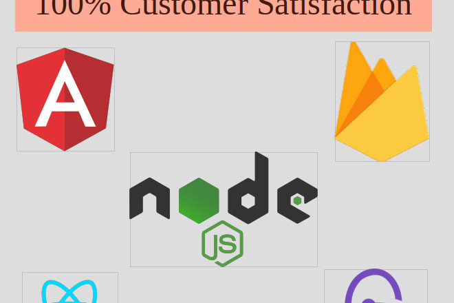I will develop angular, reactjs, firebase web applications