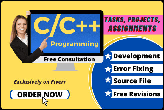 I will develop basic c and cpp programming tasks in visual studio