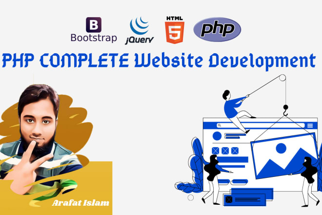 I will develop custom website in PHP