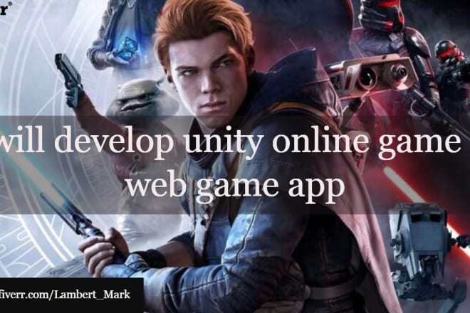 I will develop unity online game or web game app