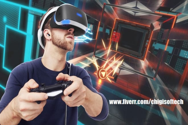I will develop virtual reality VR game, video game