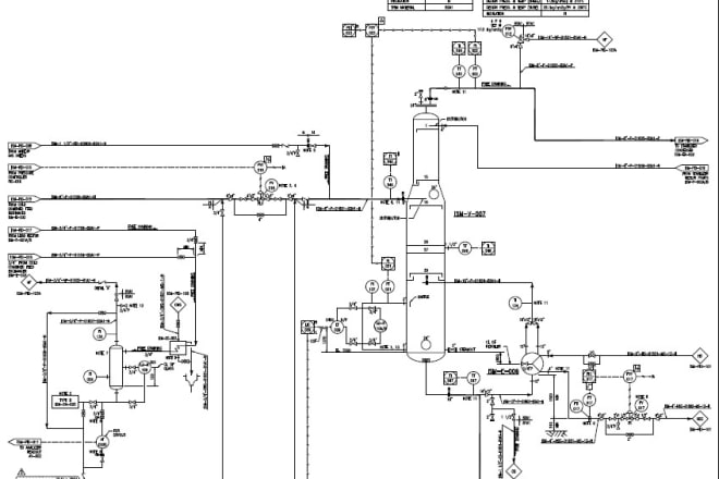 I will developed pfd, pid, bfd on autocad and visio