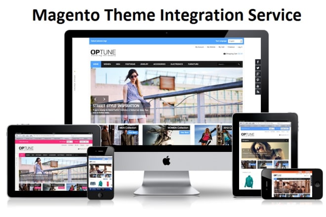 I will developing ecommerce website in magento