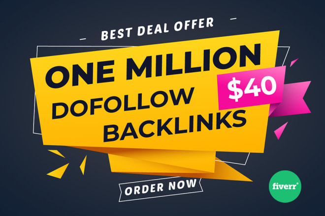 I will do 1 million live SEO gsa verified dofollow backlinks