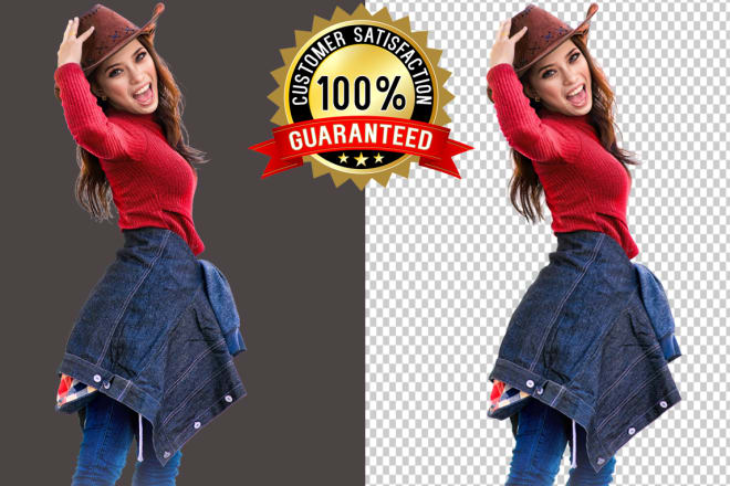 I will do 20 to 250 photos background removal and crop image