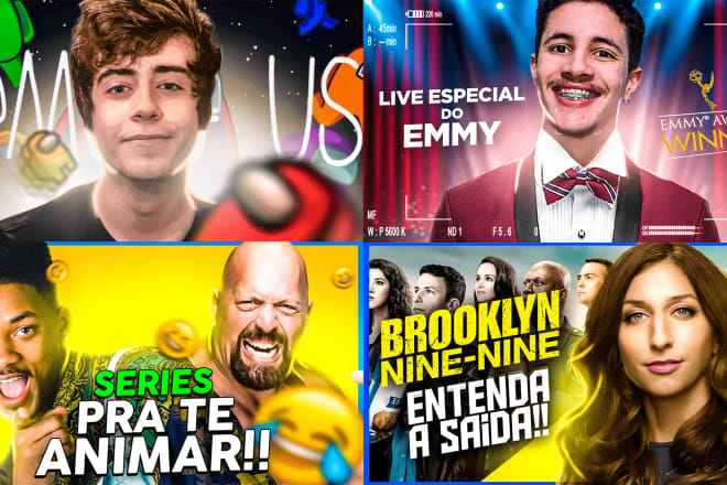 I will do a professional photoshop thumbnail