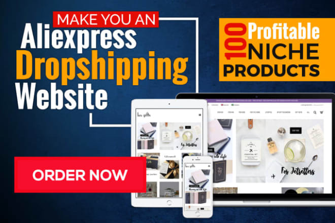 I will do amazing profitable aliexpress dropship store of any niche