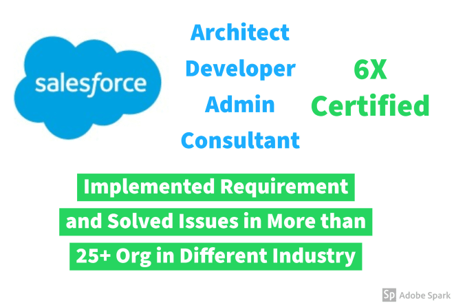 I will do any salesforce configuration, development, data migration in salesforce