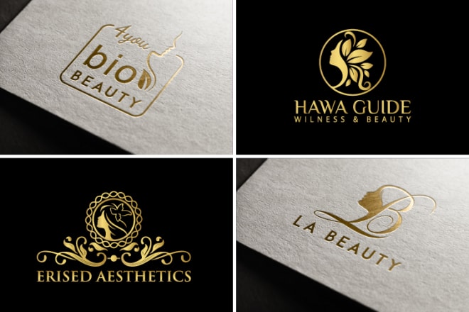 I will do beauty yoga spa and skin care types of logo