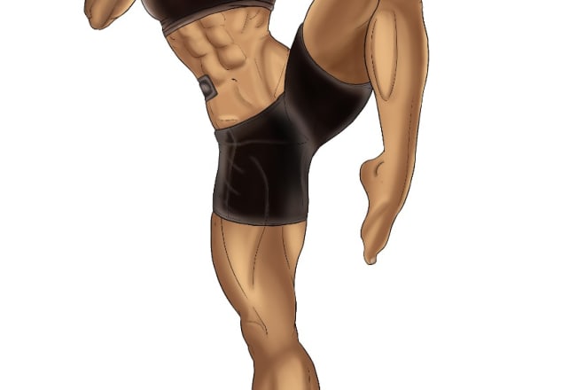 I will do best digital art for your business