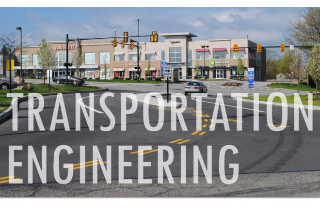 I will do civil engineering and transportation engineering projects