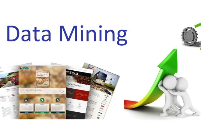 I will do data mining, web scraping, data scraping python extraction