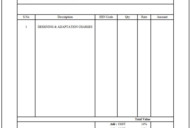 I will do design good and awesome any bill book and invoice book in 24 hours