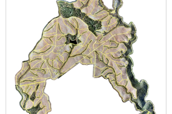 I will do digitization work in gis software
