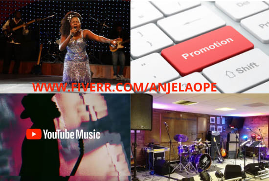 I will do effective promotion for your gospel music, youtube video
