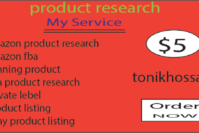 I will do expert amazon private label product research fba