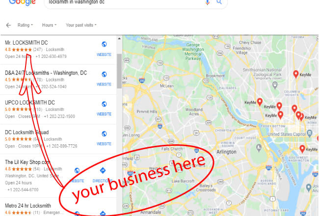 I will do google maps seo to rank your local business
