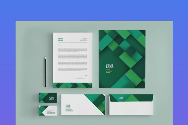 I will do graphic designing for business stationery