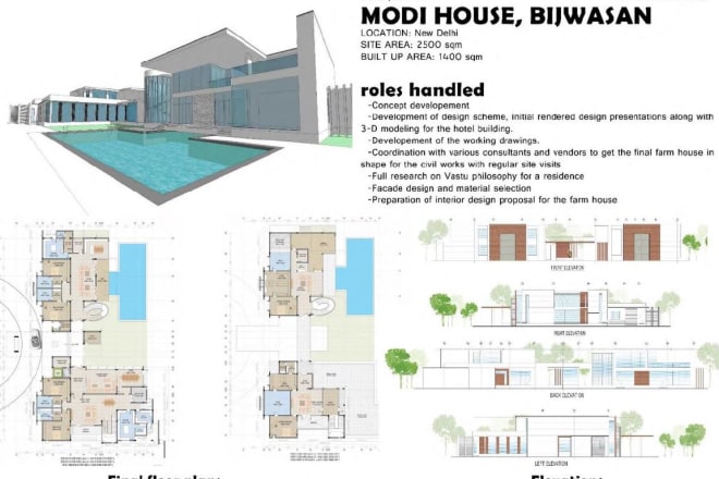 I will do interior architectural design w drawings in cad or revit