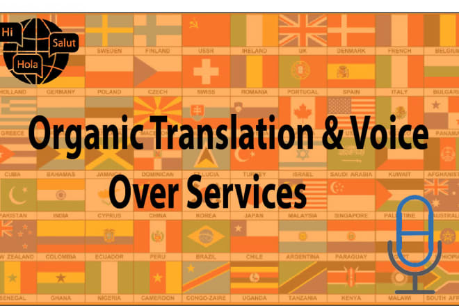 I will do legal, medical, technical and web translation for you