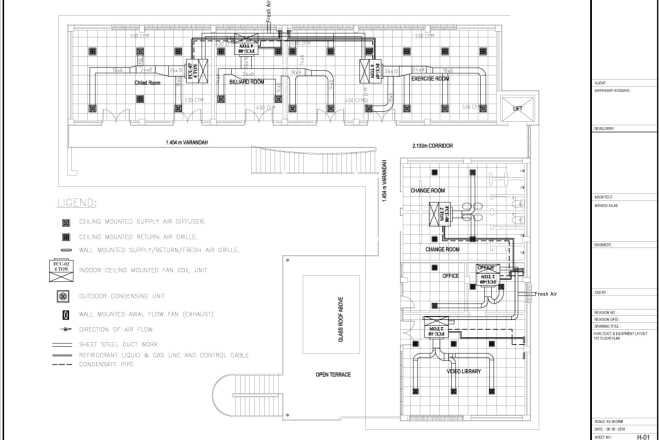 I will do mechanical and electrical mep drawings for building