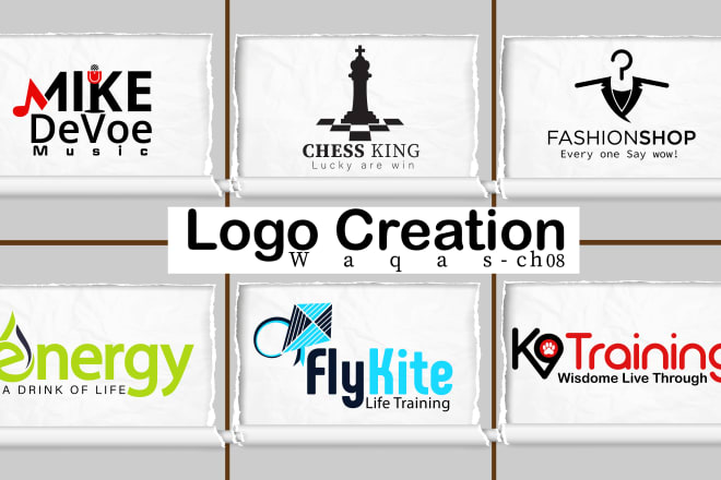 I will do modern minimalist and professional business logo creation