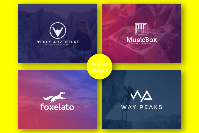 I will do modern versatile minimalist and business logo design