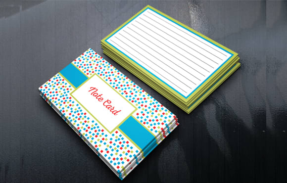 I will do note card, comp card, referral card, header card design