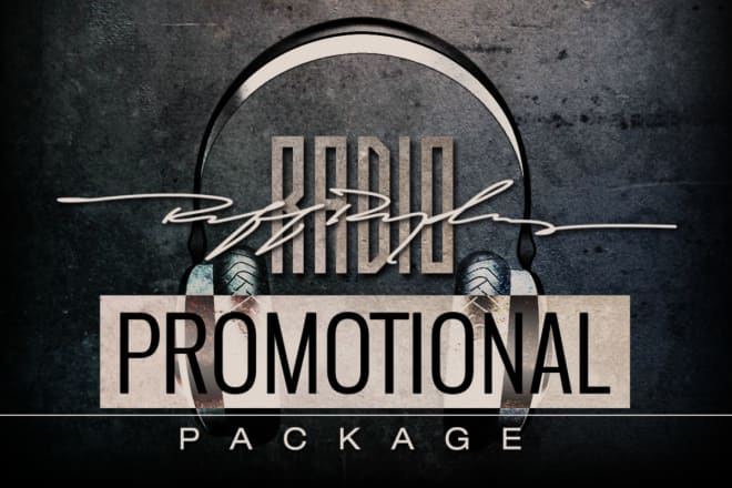 I will do organic radio promotion with real audience