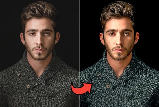 I will do photo retouching headshot, face, portrait enhancement