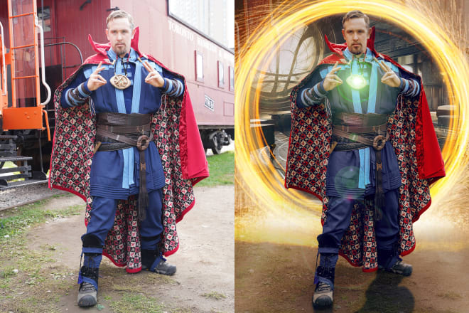 I will do photoshop edits and manipulations on your cosplay photos and images