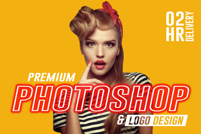 I will do premium photoshop editing, logo design