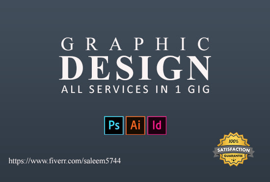 I will do professional graphic designing service