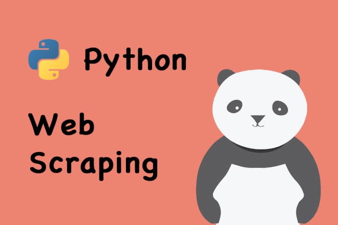 I will do python scripts for web data scraping