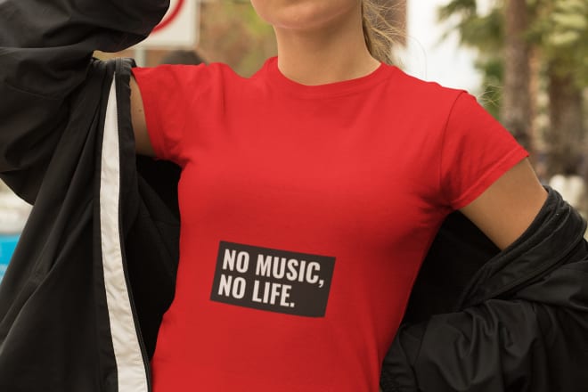 I will do realistic t shirt model mock up