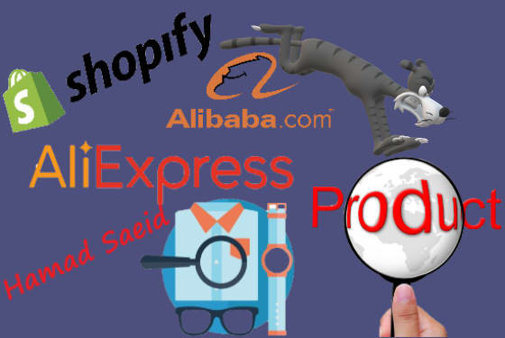 I will do shopify and alibaba product hunting