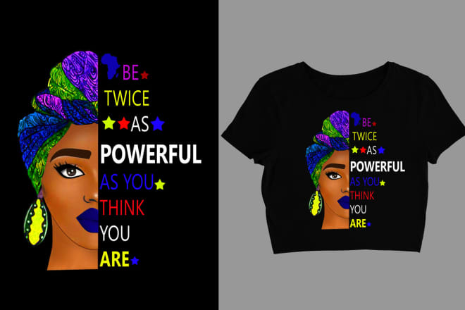 I will do trendy t shirt design for you