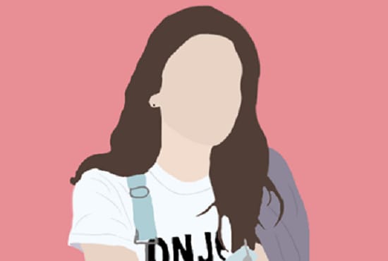 I will do vector art and draw a illustration of people for cheap