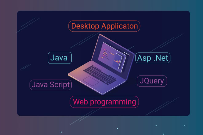 I will do web programming, create website or desktop application and online software