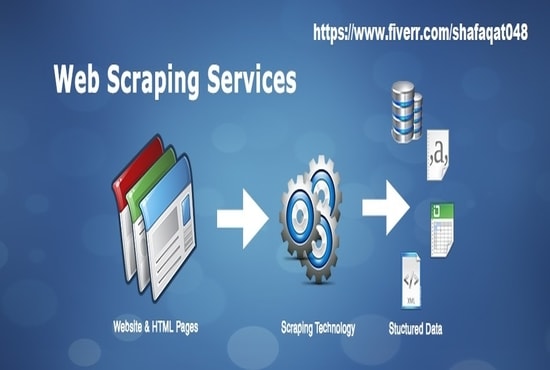 I will do web scraping, data mining, extraction and data collection